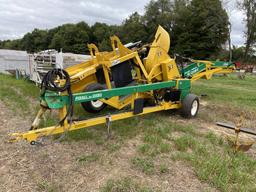 OXBO PIXALL CP100 SWEET CORN PULLER, PICKED 30 ACRES, LINE NEW CONDITION
