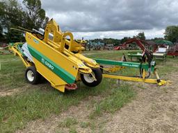 OXBO PIXALL CP100 SWEET CORN PULLER, PICKED 30 ACRES, LINE NEW CONDITION
