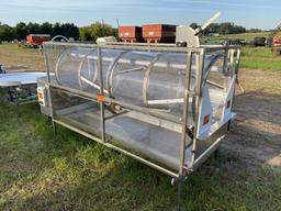 NEW PRODUCE PACKING BARREL WASHER, 30'' X 8' VARIABLE SPEED