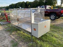 NEW PRODUCE PACKING BARREL WASHER, 30'' X 8' VARIABLE SPEED