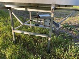 NEW PRODUCE PACKING 5' ROTARY TABLE, STAINLESS