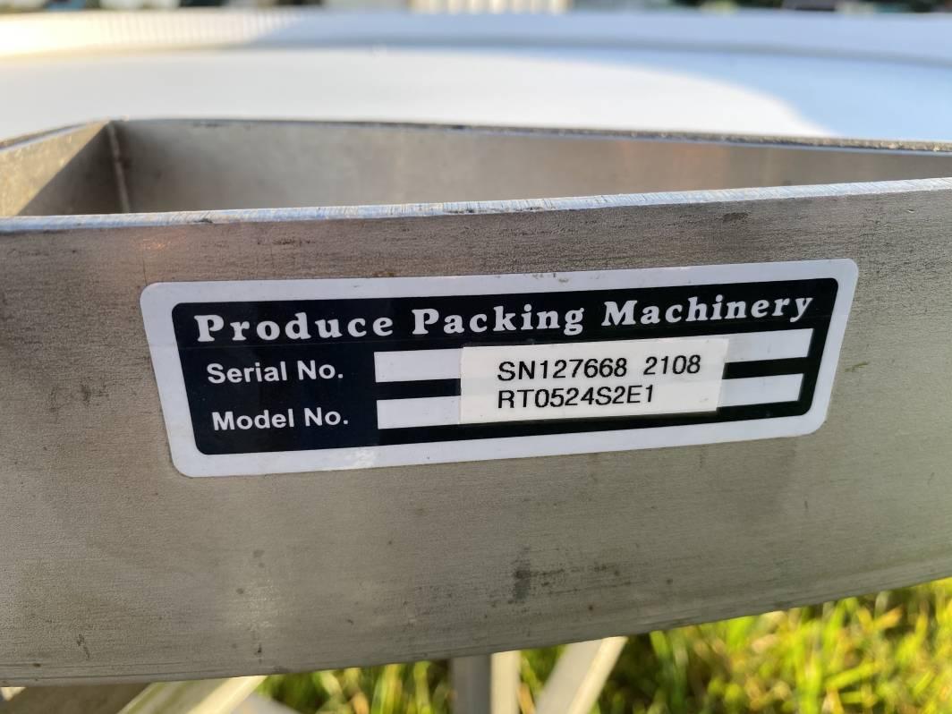NEW PRODUCE PACKING 5' ROTARY TABLE, STAINLESS