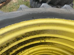 FIRESTONE 15.5-38 TIRES ON RIMS [2]