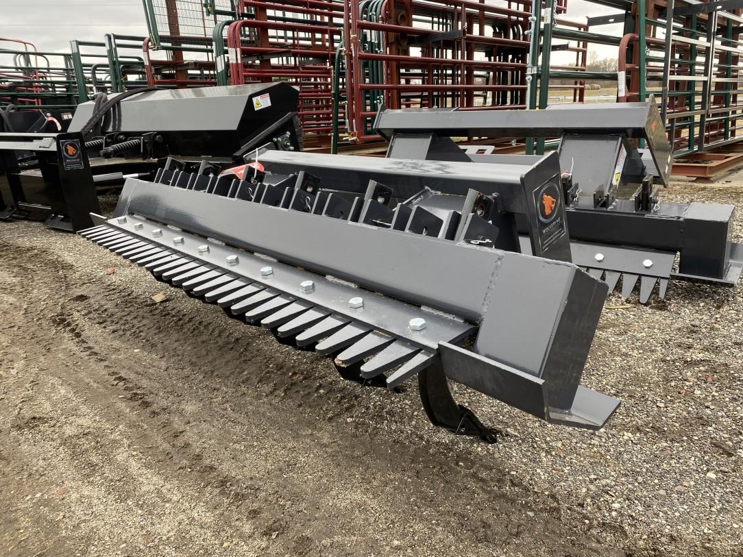 NEW WOLVERINE RIPPER, 72'' WIDE, MODEL RPR-12-72W, SKID STEER QUICK ATTACH