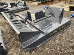 NEW WOLVERINE 72'' BRUSH CUTTER, MODEL BC-13-72W, SKID STEER QUICK ATTACH