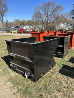 SKID STEER MOUNT DUMP HOPPER