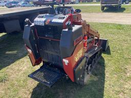 2022 STAG TL425 STAND ON TRACK LOADER, KUBOTA TIER 4 DIESEL ENGINE, 25HP, AUX HYD. MANUAL COUPLER, R