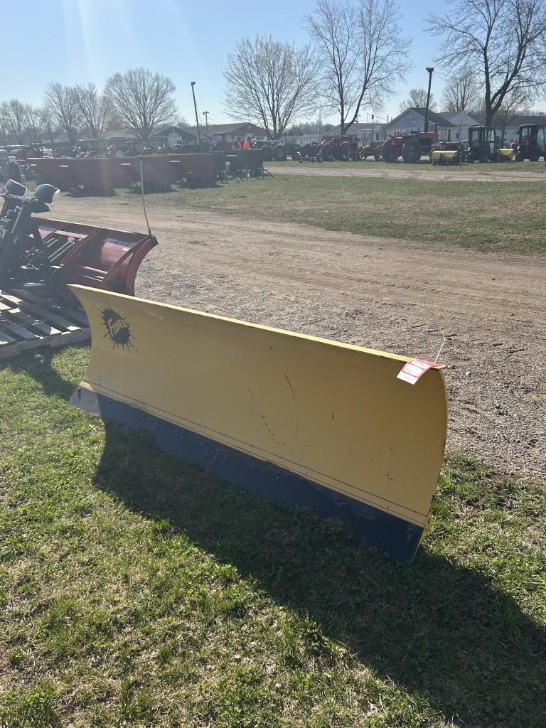 FISHER FRONT PLOW, 7'6''