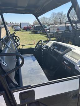 2019 KAWASAKI 4-SEATER MULE, NEW MOTOR, DIESEL, SIDE DOORS, PRO DXT, 4X4, MANUAL DUMP, 8854 HOURS SH