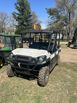2019 KAWASAKI 4-SEATER MULE, NEW MOTOR, DIESEL, SIDE DOORS, PRO DXT, 4X4, MANUAL DUMP, 8854 HOURS SH