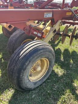 2005 KRAUSE 4995-34WR DISC, 34', HYDRAULIC WING FOLD, REAR HITCH & HYD, S/N: 1569 06/05
