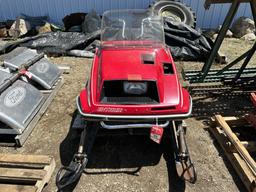 YAMAHA ENTICER 250 SNOWMOBILE, MODEL ET250, S/N: 8H4-036931