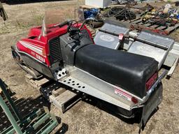 YAMAHA ENTICER 250 SNOWMOBILE, MODEL ET250, S/N: 8H4-036931