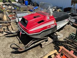YAMAHA ENTICER 250 SNOWMOBILE, MODEL ET250, S/N: 8H4-036931