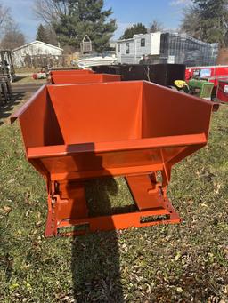 FORKLIFT DUMP HOPPER