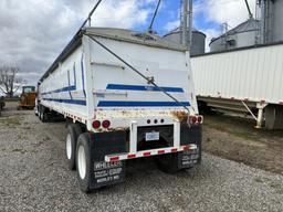 2000 WHEELER TANDEM AXLE HOPPER BOTTOM TRAILER