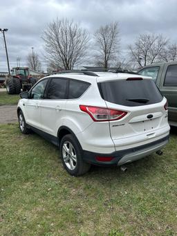 2013 FORD ESCAPE SE 4-DOOR, 1.6L ECOBOOST, AUTO TRANS, CLOTH, PW, PL, PM, AM/FM, NAVIGATION SCREEN, 