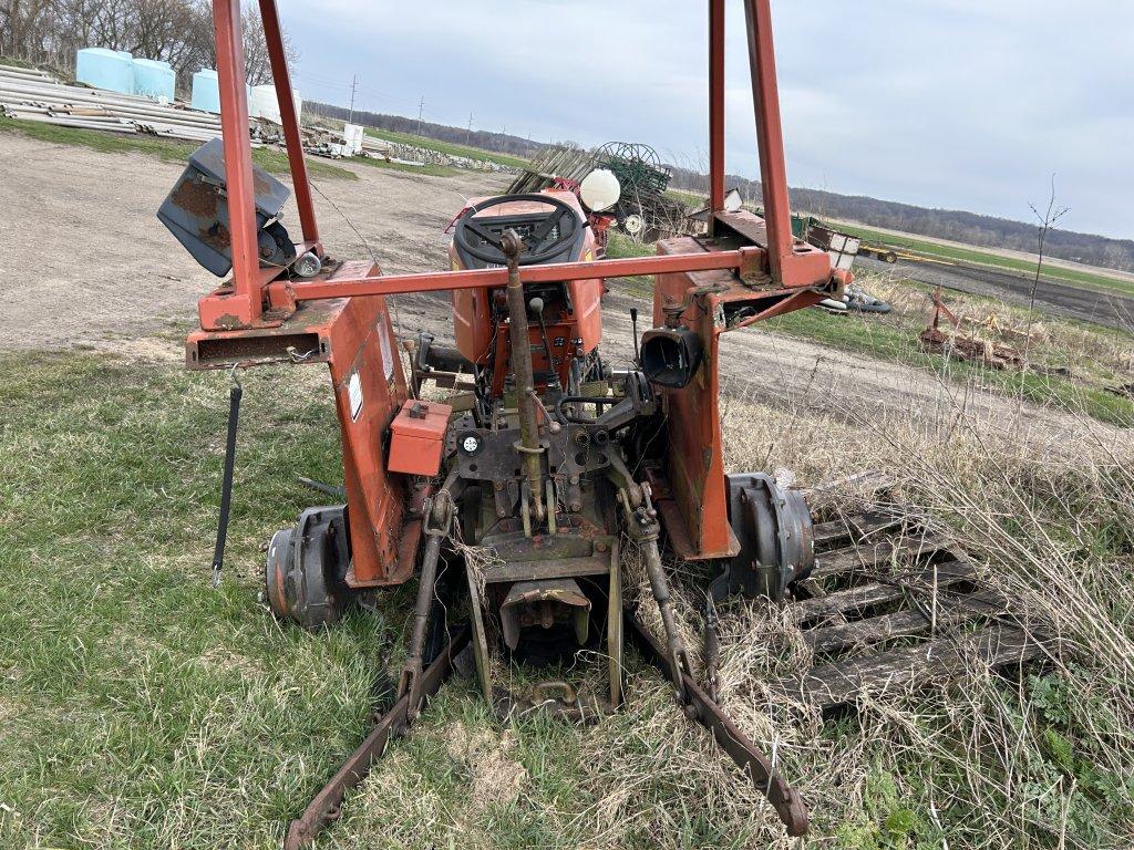 HESSTON 466 PARTS TRACTOR