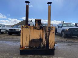 LEEBOY TACK TANK, HONDA GX-160 GAS ENGINE, LP TANK, APPROX, 4' X 4' X 32'' TALL TANK, WITH SPRAYER A