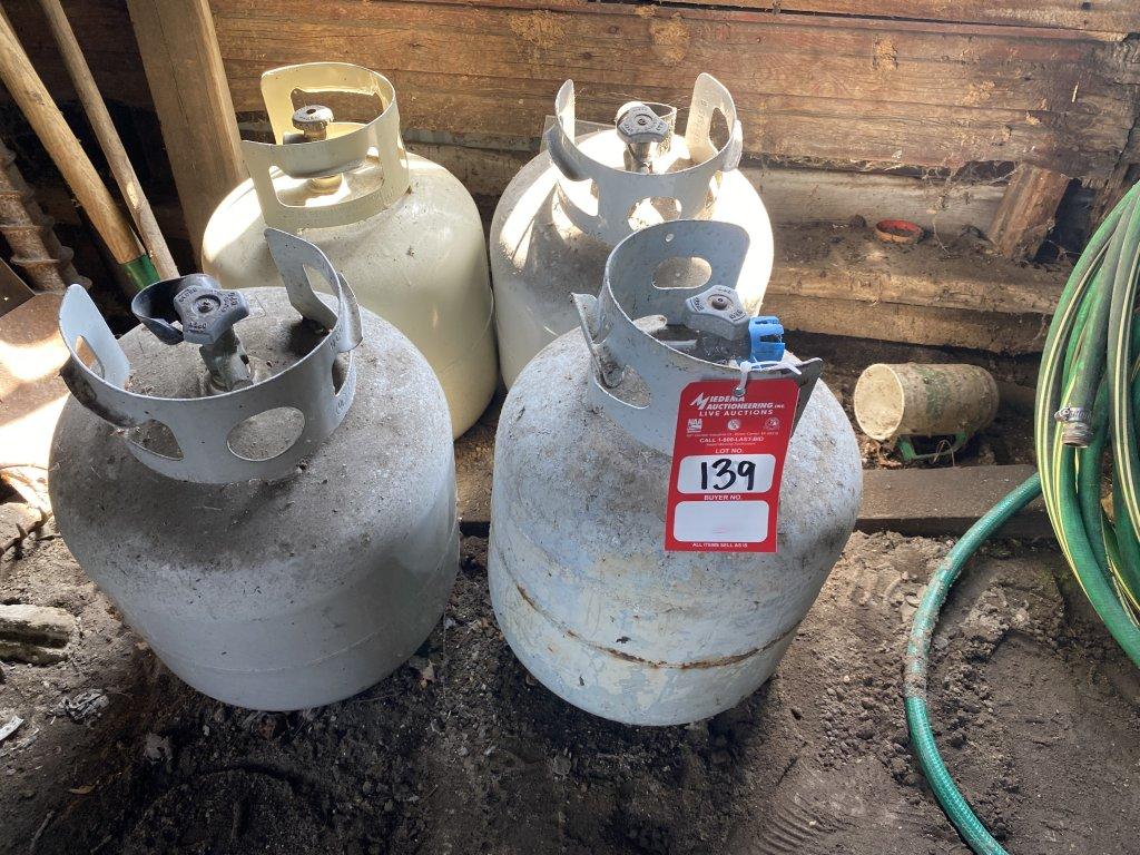 PROPANE TANKS (4)