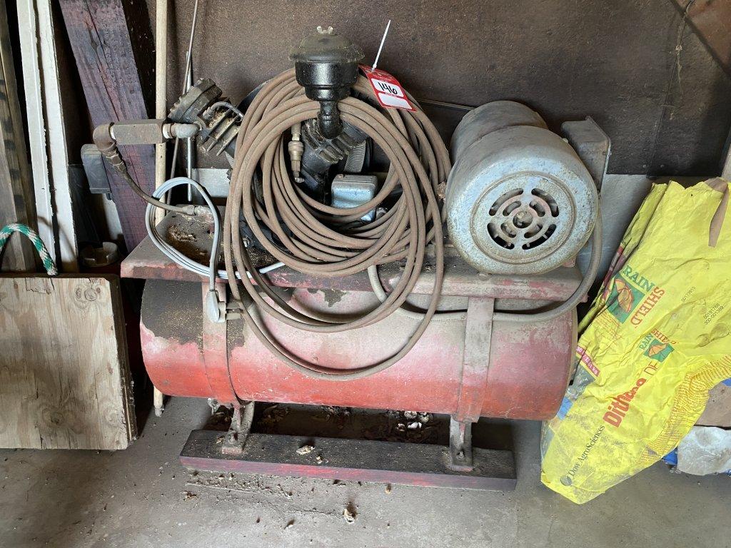 AIR COMPRESSOR, 3-HP MOTOR, 220V TYPE PLUG