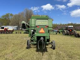 JOHN DEERE 3300 COMBINE, 4-CYLINDER GAS ENGINE, RUNS & MOVES, 2099 HOURS SHOWING, S/N: 100410H