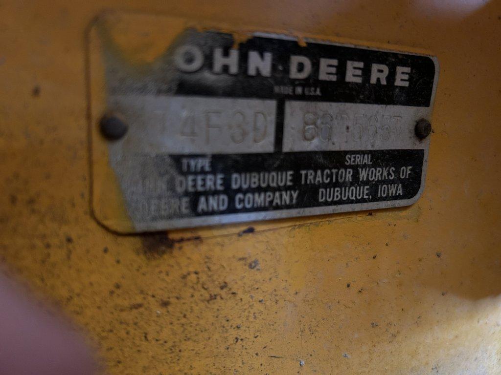 JOHN DEERE 350B CRAWLER DOZER, 6-WAY BLADE, 13'' TRACKS, 80'' BLADE, S/N: 860565T