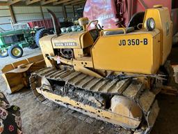 JOHN DEERE 350B CRAWLER DOZER, 6-WAY BLADE, 13'' TRACKS, 80'' BLADE, S/N: 860565T