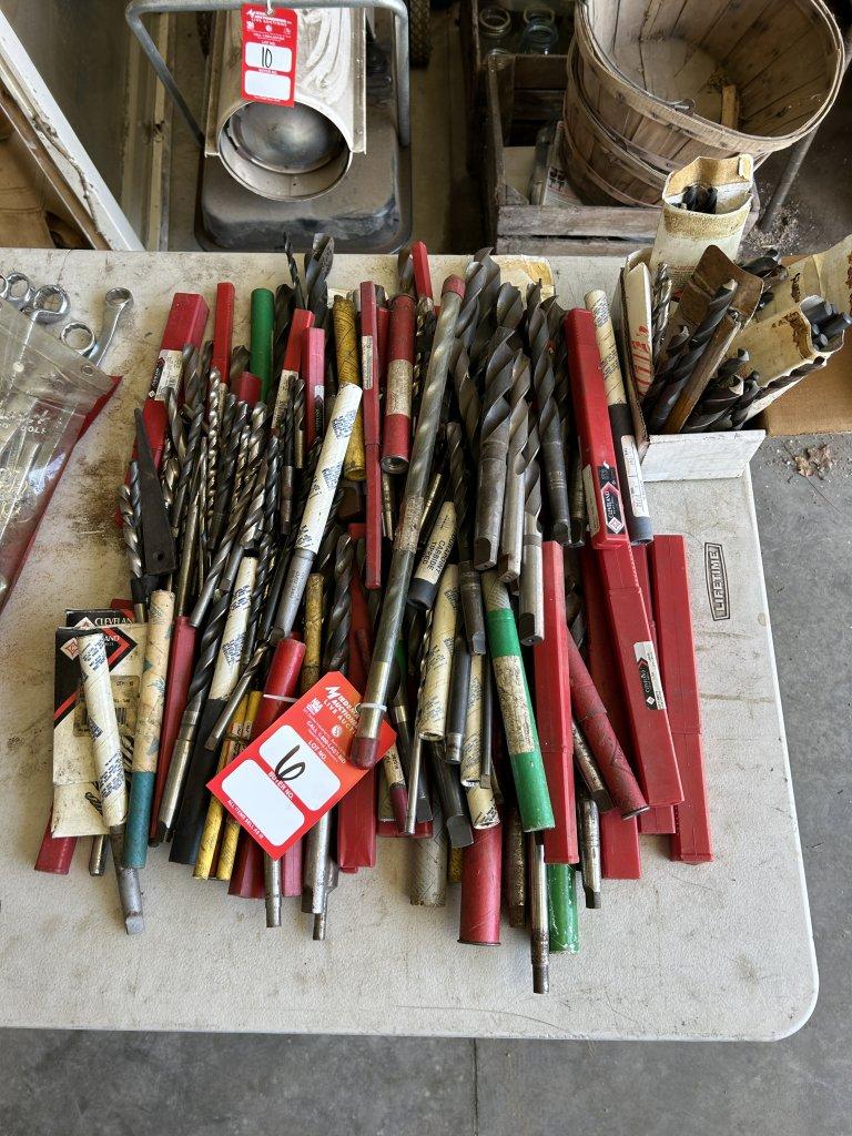 ASSORTED DRILL BITS