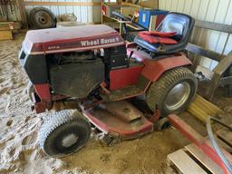 WHEEL HORSE 417-A RIDING LAWN MOWER, 42'' DECK, KOHLER 17-HP GAS ENGINE