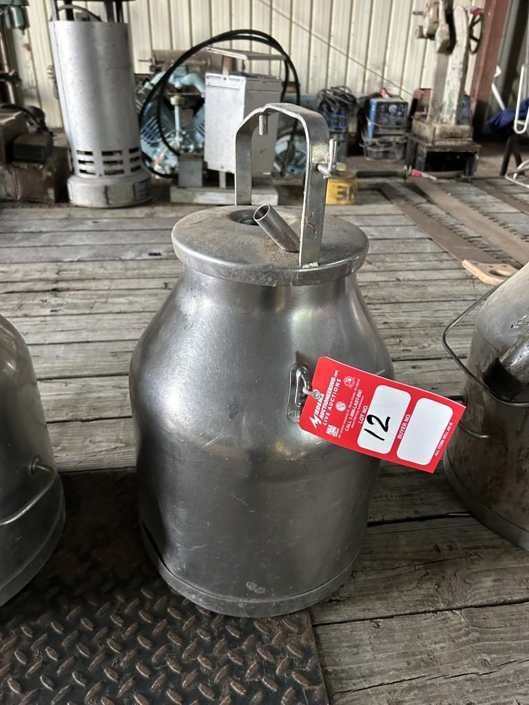 STAINLESS MILK CAN