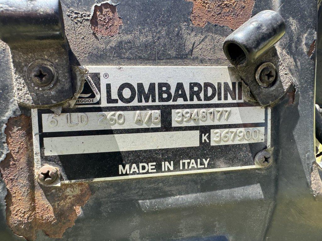 LOMBARDINI GAS ENGINE/GENERATOR, 1-CYLINDER GAS