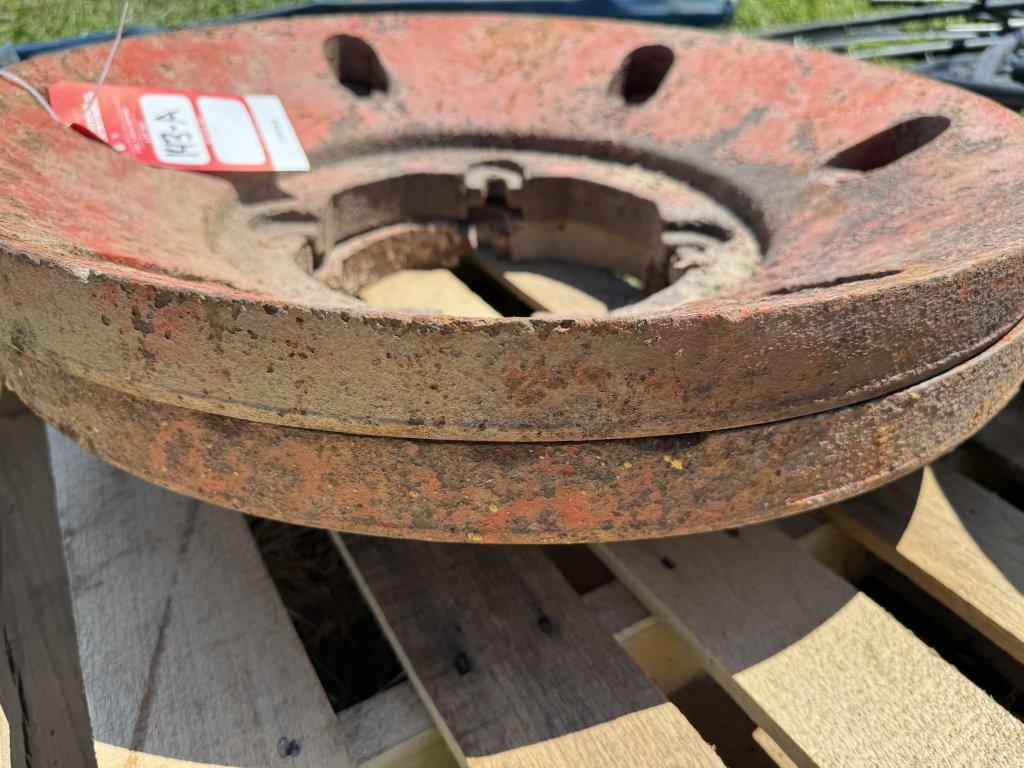 CASE/INTERNATIONAL TRACTOR WEIGHTS (2)