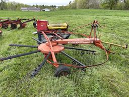 DEUTZ-FAHR KS85 HAY RAKE, 8', 540 PTO