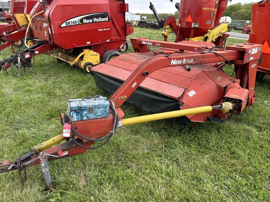 NEW IDEA 5209 DISCBINE, 9' CUT, HYDRAULIC SWING, 540 PTO