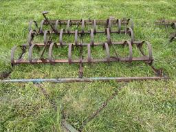 8' FIELD CULTIVATOR, MODEL 401, WITH REAR SPIKE TOOTH DRAG