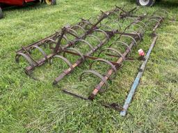 8' FIELD CULTIVATOR, MODEL 401, WITH REAR SPIKE TOOTH DRAG