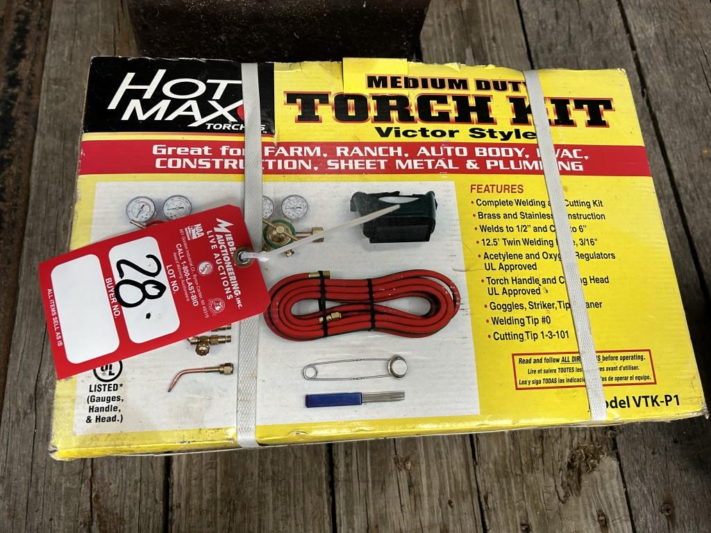 HOT MAX MEDIUM DUTY TORCH KIT NEW IN BOX