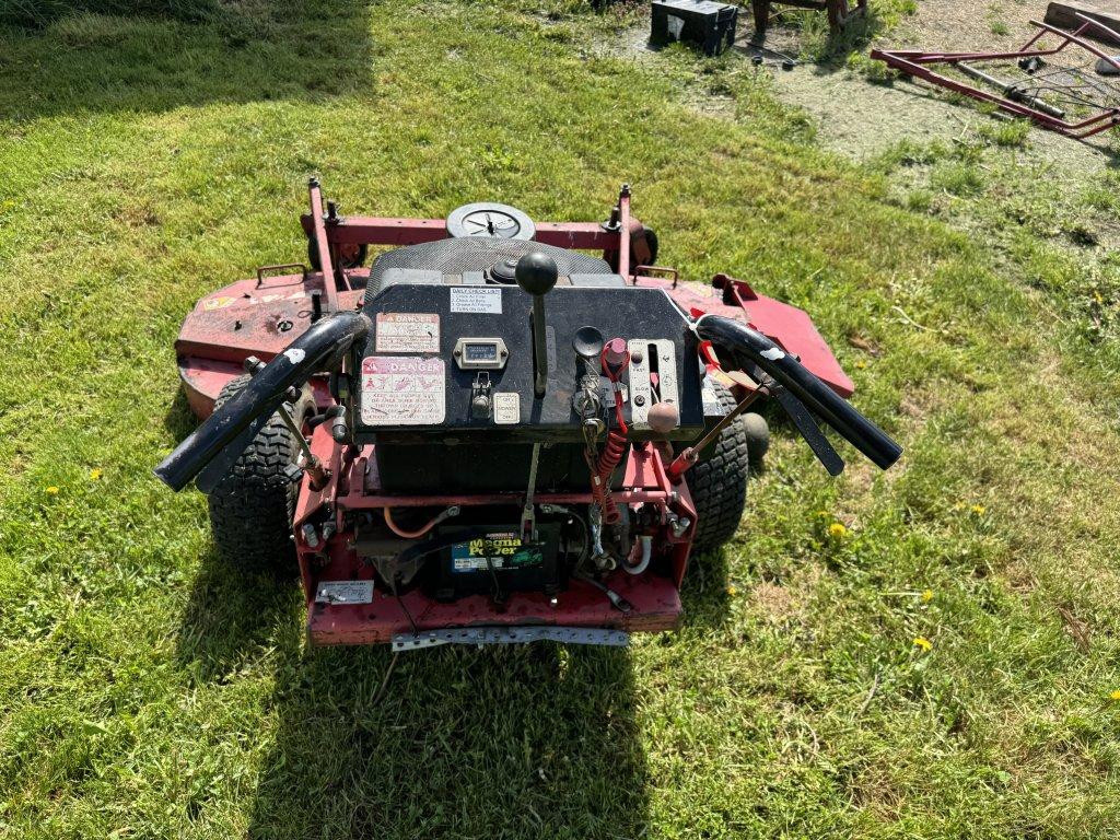 EXMARK TURF TRACER, HYDRO, KOHLER MAGNUM 18 GAS 60'' DECK, RUNS & OPERATES, 2902 HOURS SHOWING, DECK