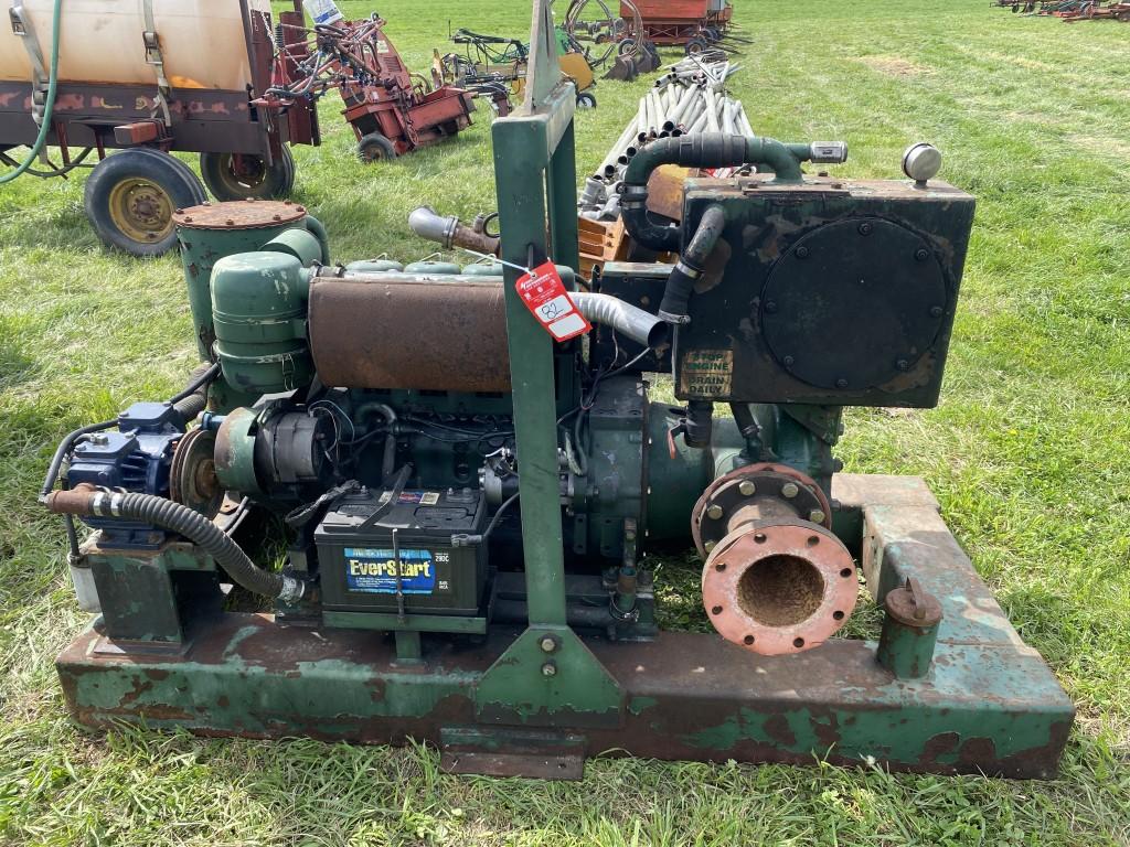 AICO IRRIGATION PUMP, 6'', DEUTZ 4-CYLINDER DIESEL ENGINE, MODEL VP54JM3-F4L, MASPORT H3 VACUUM PUMP