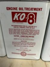 KO-8 ENGINE OIL TREATMENT, (2) 1-GALLON CANS