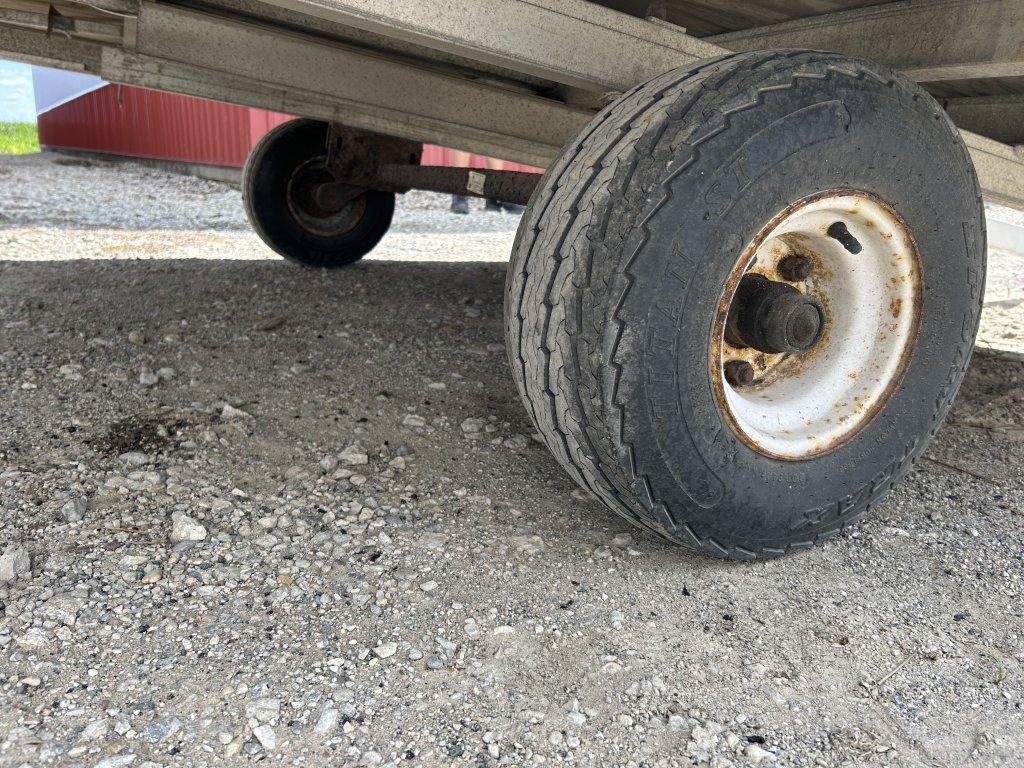 SNOWMOBILE TRAILER, SINGLE AXLE, 2'' BALL, SPARE TIRE, 100'' WIDE X 96'' LONG