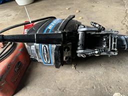 MERCURY 9.8HP OUTBOARD MOTOR WITH GAS TANK