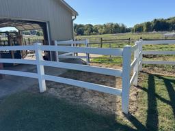 8' SECTIONS OF FENCING (25 QTY.)