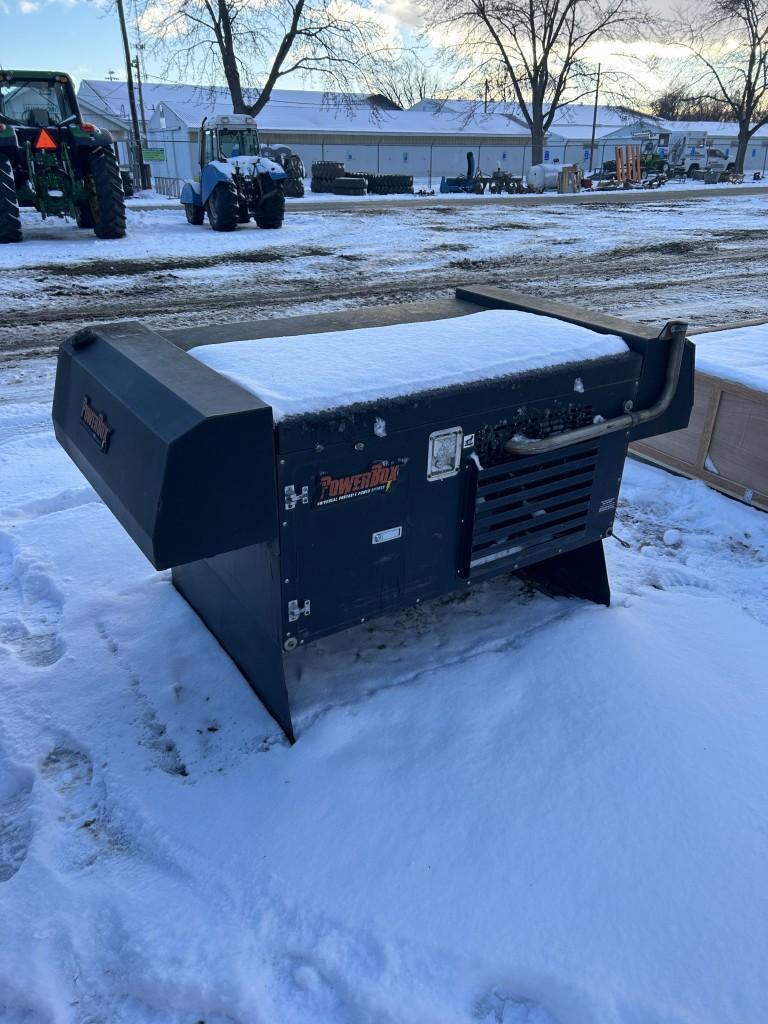 DYNAMIC POWER SOURCE POWER BOX, UNIVERSAL PORTABLE POWER SOURCE, GAS POWERED, 2 AIR COMPRESSORS (ONL