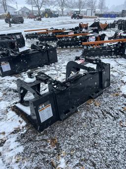 NEW WOLVERINE 72'' GRAPPLE BUCKET, SKID STEER MOUNT