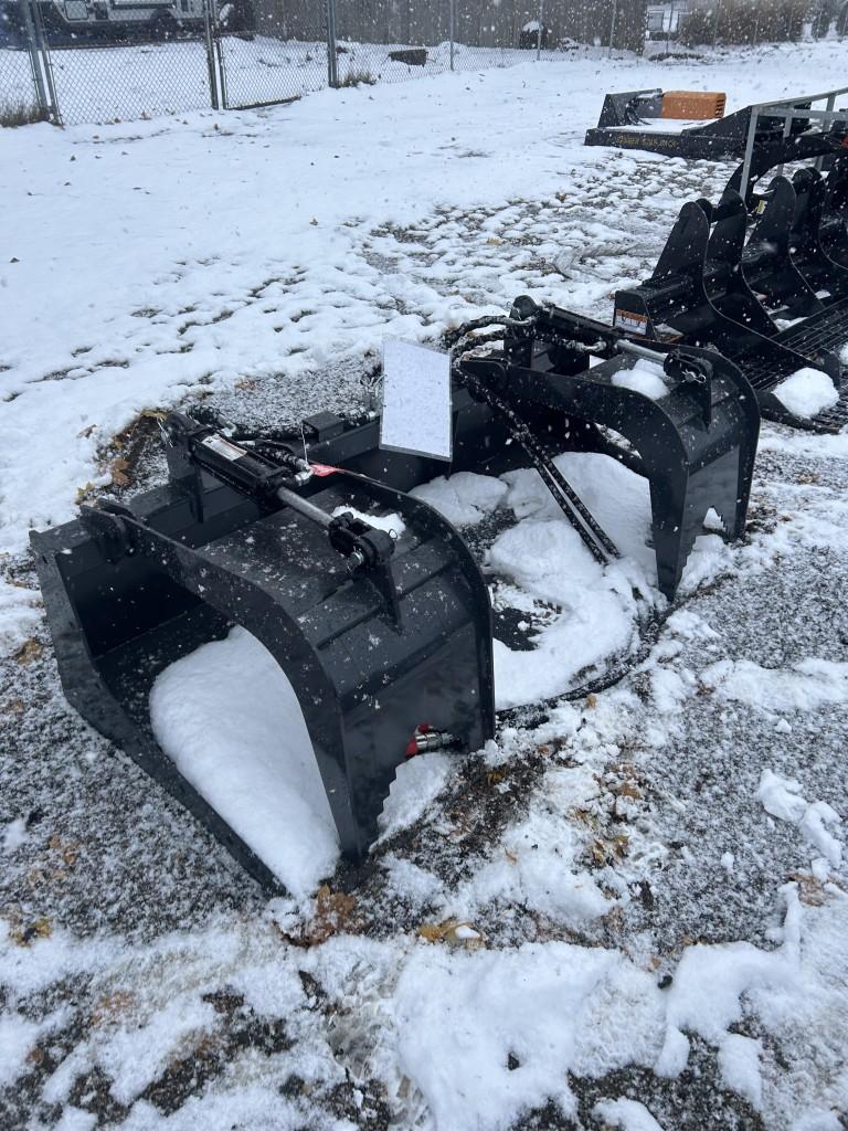 NEW WOLVERINE 72'' GRAPPLE BUCKET, SKID STEER MOUNT