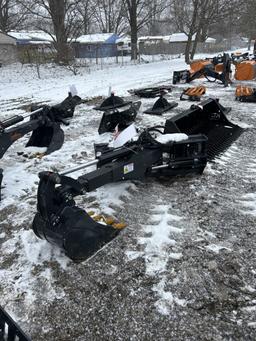 NEW LANDHONOR BACKHOE ATTACHMENT FOR SKID STEER, 6' DIGGING DEPTH