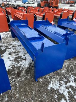 SKID STEER 8' SNOW PUSHER