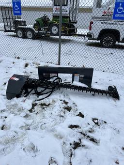 NEW WOLVERINE SICKLE BAR MOWER, SKID STEER MOUNT, 72'' X 1''